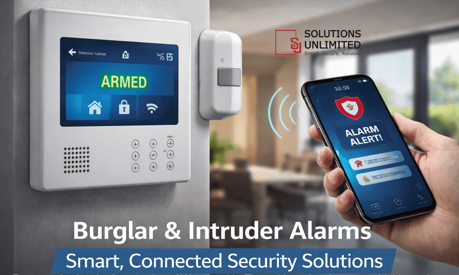 Burglar Alarms: Intrusion, Growth and Connectivity