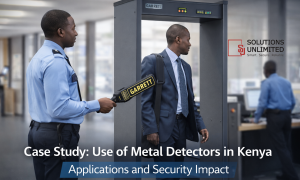 Use cases for metal detectors in Kenya