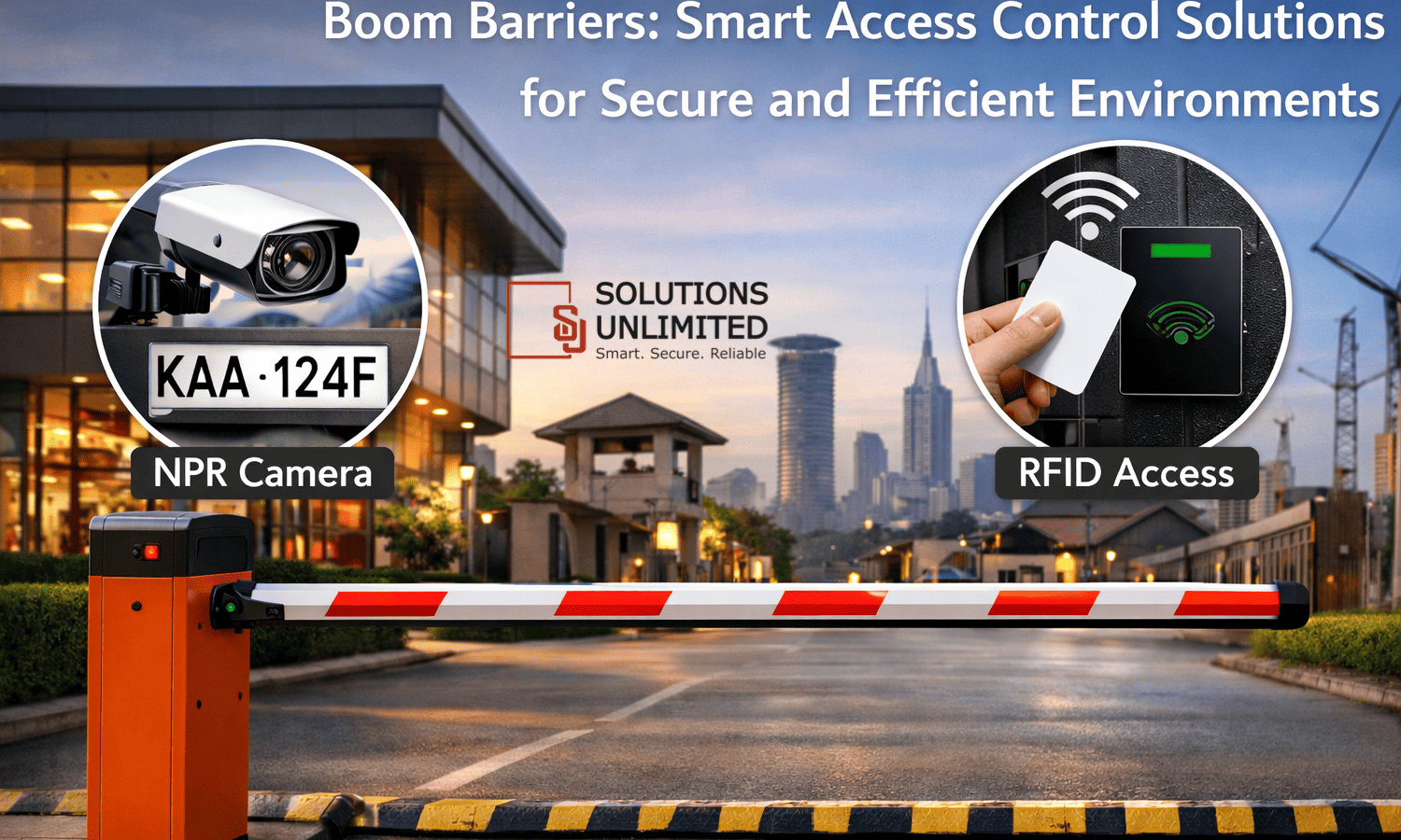 Boom Barriers: Smart Secure Access Control Solutions