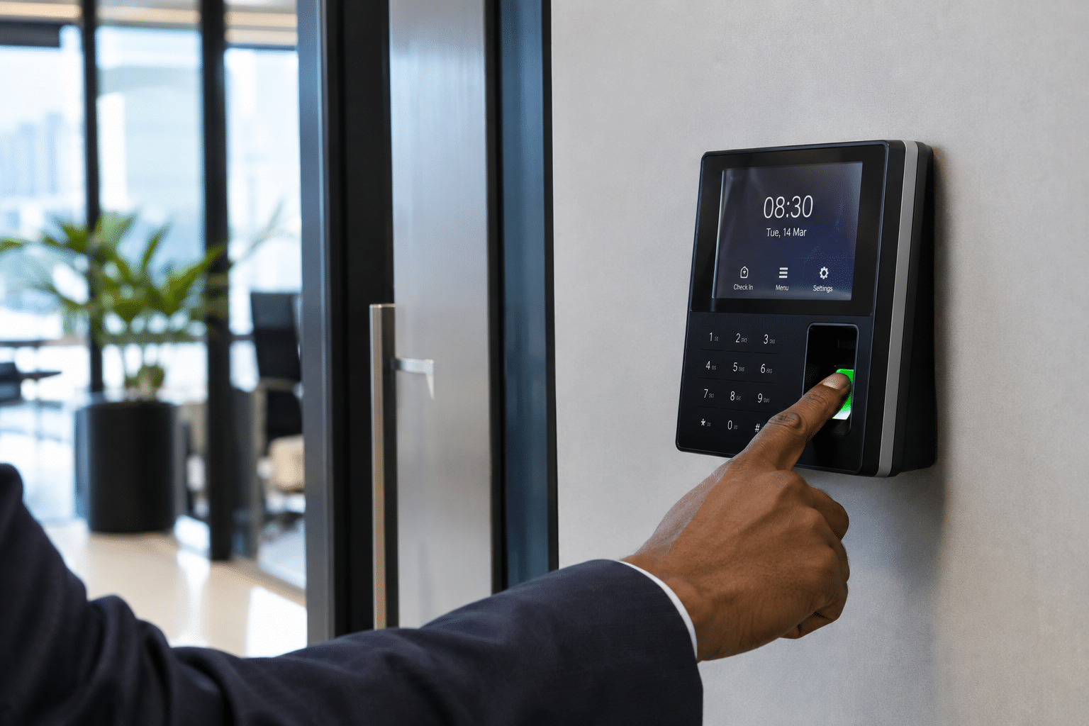 Biometric attendance system that can integrate with payrolls and SQL databases in Kenya