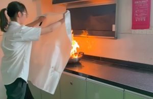 1.2M and 1.8M fireblankets used for small fires in Kenya